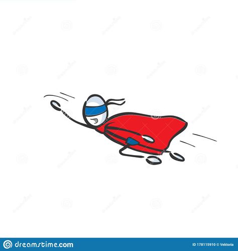 Man Flying Drawing, Superman Cute Cartoon, Super Hero Flying, Flying Background, Superman Flying Drawing, Superhero Flying, Flying Superhero, Cartoon Doodle, Super Man