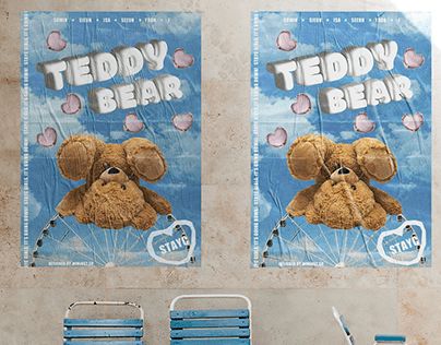 Check out new work on my @Behance profile: "Teddy Bear Poster Design" http://be.net/gallery/167461955/Teddy-Bear-Poster-Design Stayc Poster, Teddy Bear Poster, Booklet Design Layout, Graphic Design Music, Bear Poster, Teddy Bear Design, Booklet Design, Bear Illustration, Bear Graphic