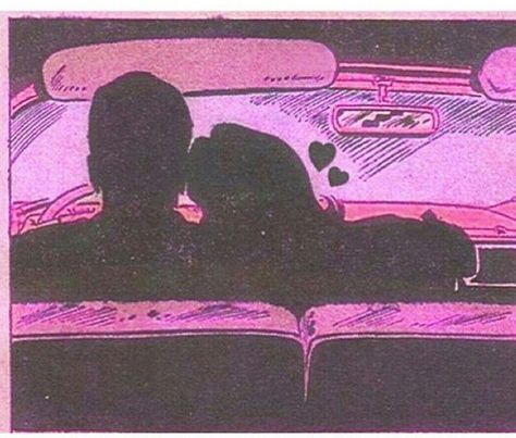 Couple in car Comic Aesthetic, Vintage Pop Art, Pop Art Comic, Picture Collage Wall, Photo Wall Collage, Trippy Art, Art Collage Wall, Picture Collage, Vintage Comics