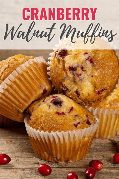 Muffins From Cake Mix Recipes, Dried Cranberry Muffins, Craisin Muffins, Cranberry Nut Muffins, Cranberry Walnut Muffins, Pecan Muffins Recipe, Dried Cranberries Recipes, Cranberry Recipes Muffins, Morning Glory Muffins Recipe