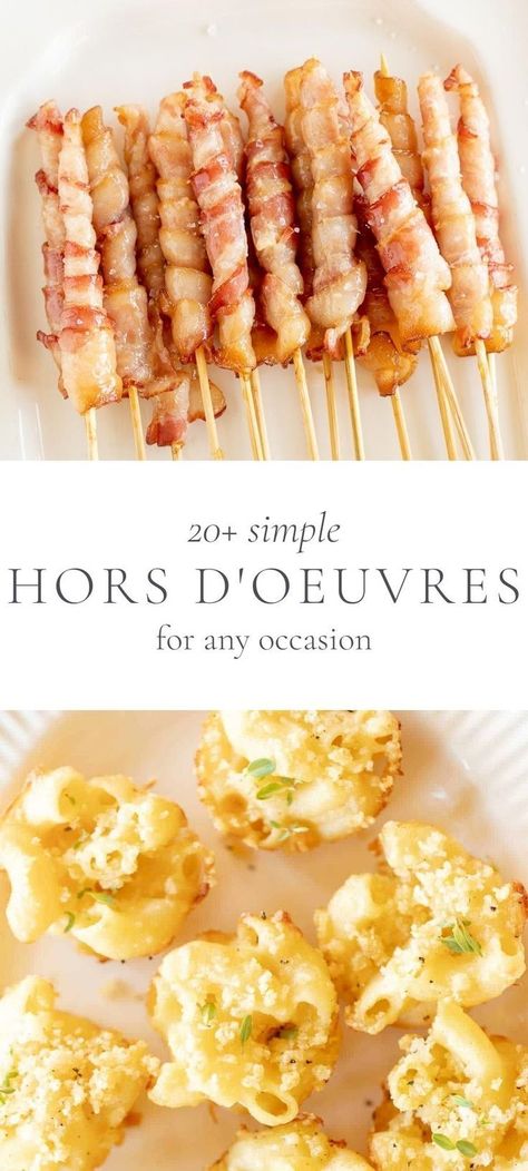 Bacon Skewers, Hors Doeuvres, Fancy Appetizers, Fall Appetizers, Julie Blanner, Savory Pies, Appetizers Easy Finger Food, Quick And Easy Appetizers, Best Appetizer Recipes