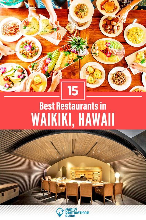 Waikiki Food Guide, Places To Eat In Waikiki, Waikiki Restaurants Dinners, Best Restaurants In Waikiki, Where To Eat In Waikiki, Waikiki Eats, Oahu Honeymoon, Waikiki Food, Oahu Restaurants