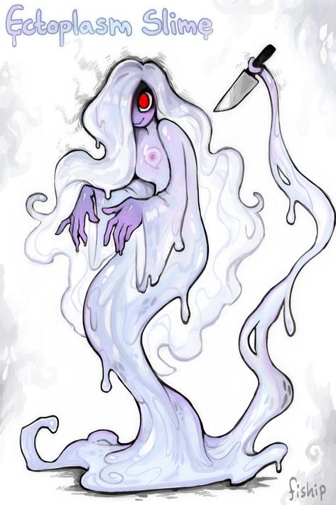 Slimes Girl, Monster Girl Encyclopedia, Fantasy Ideas, Arte Do Kawaii, Monster Girls, Monster Characters, Monster Concept Art, Creature Drawings, Mythical Creatures Art