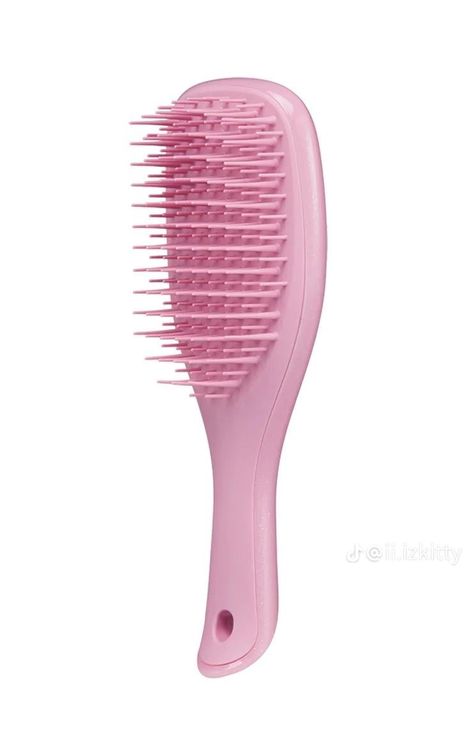 Mini Tangle Teezer, Cute Hairbrush, Small Hairbrush, Pink Hairbrush, Pink Hair Brush, Mini Hairbrush, Hair Tool Set, Detangling Hair, Detangling Hair Brush