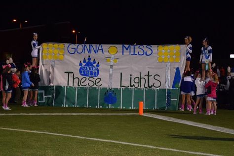 Senior Night Banner Senior Night Banner, Senior Night Banners, Football Banners, Senior Night Football, School Spirit Posters, Cheer Posters, Cheer Signs, Football Banner, Booster Club