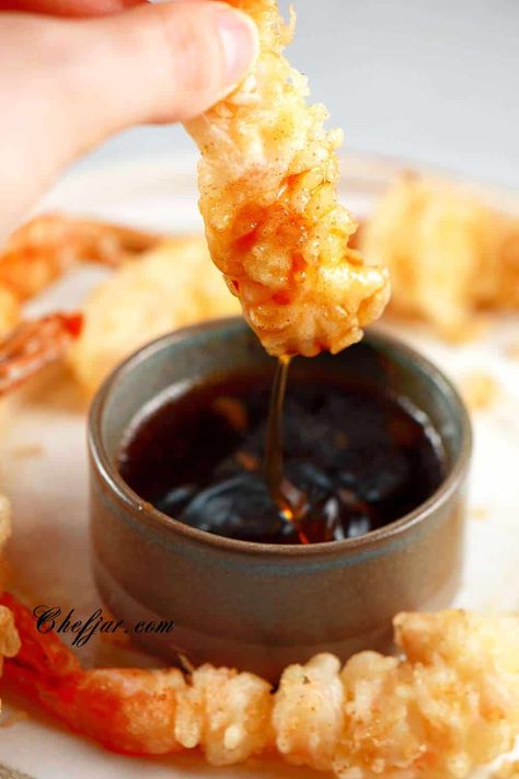 Sweet Tempura Dipping Sauce, Tempura Shrimp Dipping Sauce, Sauce For Tempura Shrimp, Fried Shrimp Sauce Recipes, Dip For Shrimp Sauce Recipes, Tempura Dipping Sauce Easy, Shrimp Tempura Sauce, Tempura Sauce Recipe, Tempura Dipping Sauce