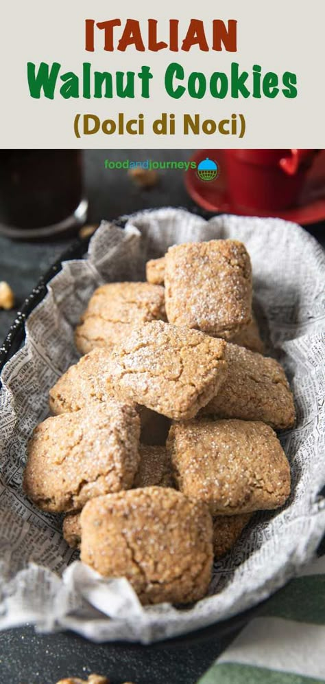 Greek Walnut Cookies, Coffee Walnut Cookies, Walnut Lunch Recipes, Gluten Free Walnut Cookies, Healthy Walnut Snacks, Walnuts Cookies Recipe, Fig And Walnut Cookies, Tiramisu Snowball Cookies, Healthy Walnut Cookies