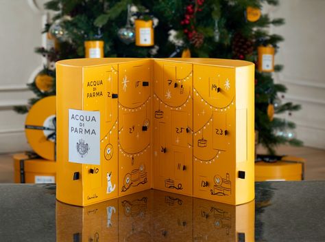 Acqua di Parma Advent Calendar 2020– AVAILABLE NOW! Best Beauty Advent Calendar, Beauty Advent, Creative Calendar, Pub Design, Bottle Design Packaging, Holiday Fragrance, Advent Calenders, Beauty Advent Calendar, Calendar 2020