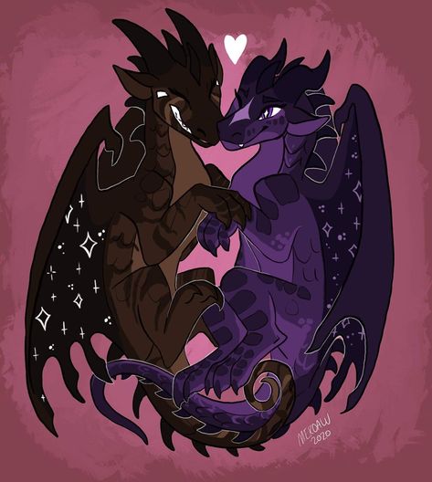 [WOF] Clearsight and Listener by meroaw on DeviantArt Fire Warrior, Fire Drawing, Wings Of Fire Dragons, Dragon Sketch, Cool Dragons, Fire Art, Dragon Wings, Wings Of Fire, Fantasy Creatures Art