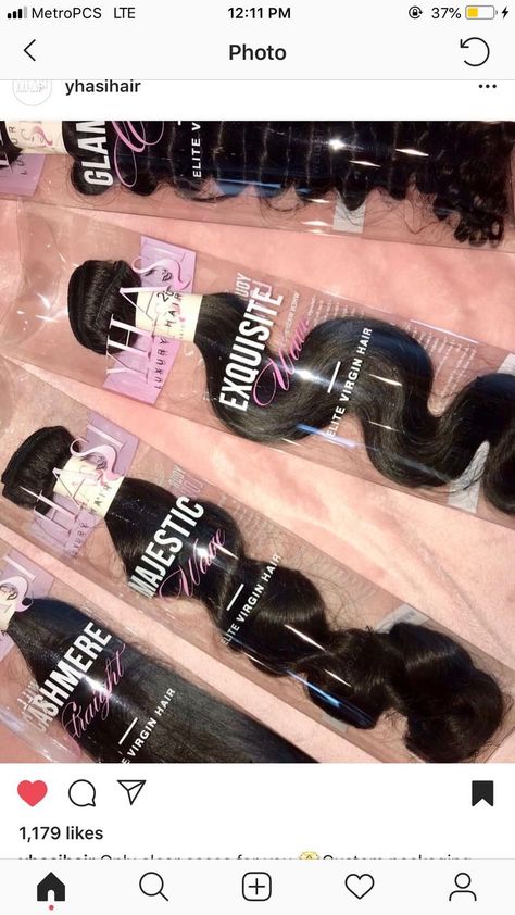 Hair Bundles Business Ideas, Bundle Business Ideas, Hair Bundles Packaging Ideas, Hair Extensions Packaging Ideas, Hair Extension Packaging Ideas, Hair Bundle Packaging Ideas, Hair Business, Hair Boutique, Business Baby