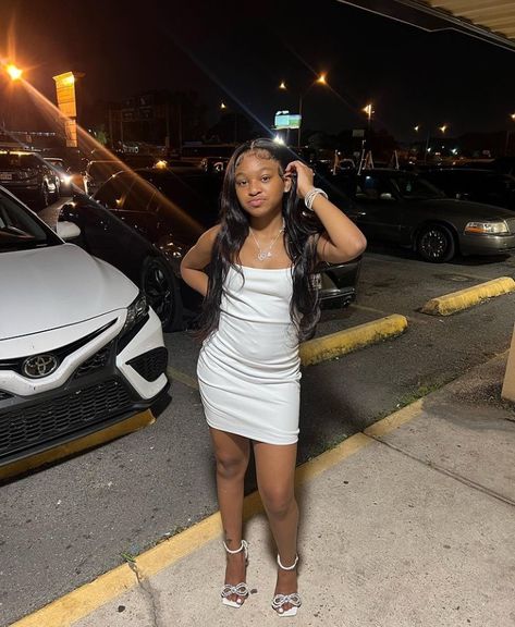 Short Birthday Dinner Dress, White Graduation Dress Middle School, Band Banquet Dresses, Middle School Prom Dresses Short, Winter Formal Dresses Black Women, Homecoming Dresses Middle School, Graduation Dress Ideas Middle School, 8th Grade Luncheon Outfit, 8th Graduation Outfit Ideas