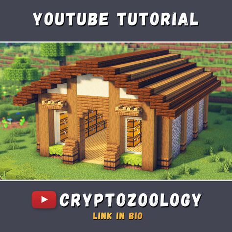 Storage House for Minecraft! Works on both Java and Bedrock. Tutorial is on my YouTube! Minecraft Chest Room Ideas, Minecraft Storage House, House For Minecraft, Minecraft Storage, Minecraft C, House Tutorial, Diy Minecraft, Minecraft Bedroom, Minecraft Furniture