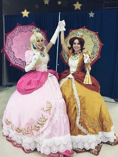 Princess Daisy Cosplay, Daisy Cosplay, Zelda Costume, Princess Peach Cosplay, Peach Cosplay, Mario Costume, Ren Faire Costume, Princess Daisy, Costume Anime