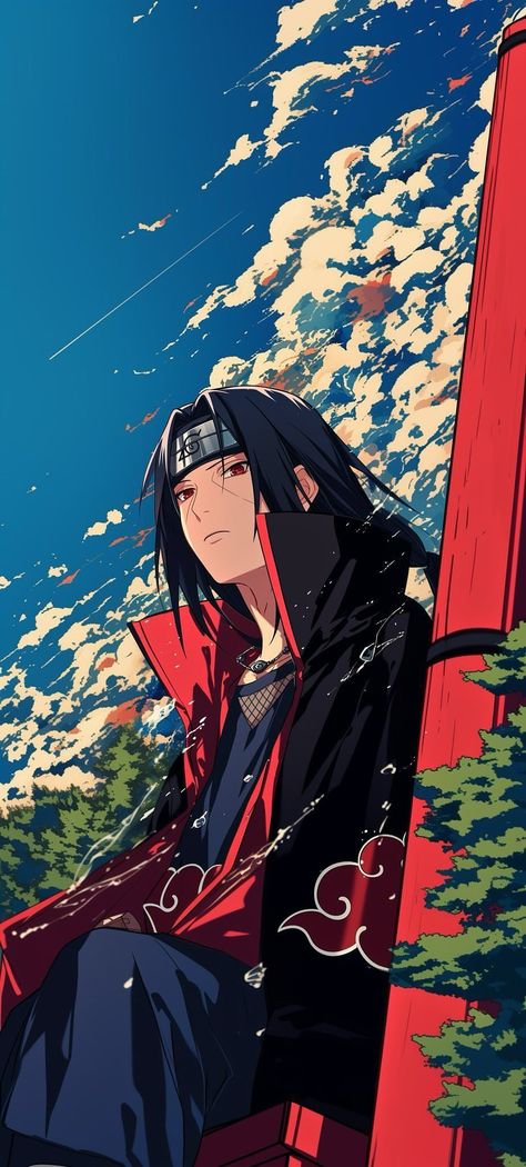 Itachi Mangekyou Sharingan, Itachi Uchiha Art, Naruto Uzumaki Art, Anime Cover Photo, Anime Shadow, Naruto Funny, Anime Artwork Wallpaper, Cool Anime Pictures, Naruto Art