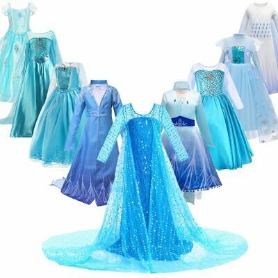 Find many great new & used options and get the best deals for Princess Elsa Dress for Girls Kids Xmas Cosplay Carnival Birthday Party Clothing at the best online prices at eBay! Free shipping for many products! Elsa Dress For Kids, Disney Princess Dress Up, Princess Elsa Dress, Disney Princess Toys, Frozen Elsa Dress, Costume For Girls, Lovely Princess, Elsa Costume, Christmas Cosplay