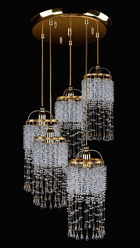 Chandelier Design Modern, Cool Chandeliers, Beautiful Chandeliers, Centre Table Living Room, Special Design Chandelier, Crystal Light Fixture, Led Crystal Chandelier, Garden Shower, Building House Plans Designs