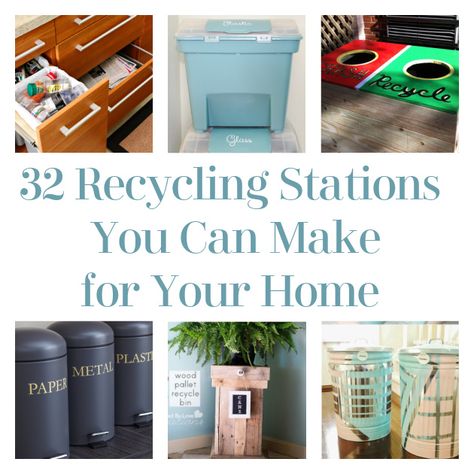 Hello, DIYers! Earth Day is coming up soon! If you’re looking for a great way to celebrate, why not implement an efficient recycling system in your home or helping someone else do the same! Here are some great ways that you can make a fabulous and functional recycling center in your home! DIY Outdoor Hidden […] The post 32 Recycling Stations You Can Make for Your Home appeared first on DIY Projects by Big DIY Ideas. Home Recycling Station Diy, Recycling Center Ideas, Recycling Storage Ideas Kitchen, Diy Recycling Station, Recycle Center Ideas, Outdoor Recycle Bin Ideas, Kitchen Recycling Ideas, Cardboard Recycling Storage, Recycle Bins Ideas