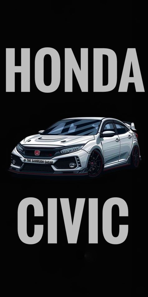 Civic Wallpaper, Civic Turbo, Honda Civic Car, Dibujos Toy Story, Civic Car, Acura Cars, F1 Wallpaper Hd, Jdm Wallpaper, Honda Motors