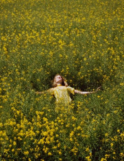 Olivia Bee, Cottagecore Aesthetic, + Core + Aesthetic, Summer Solstice, 인물 사진, Mellow Yellow, Nature Aesthetic, Flower Field, Photography Inspo