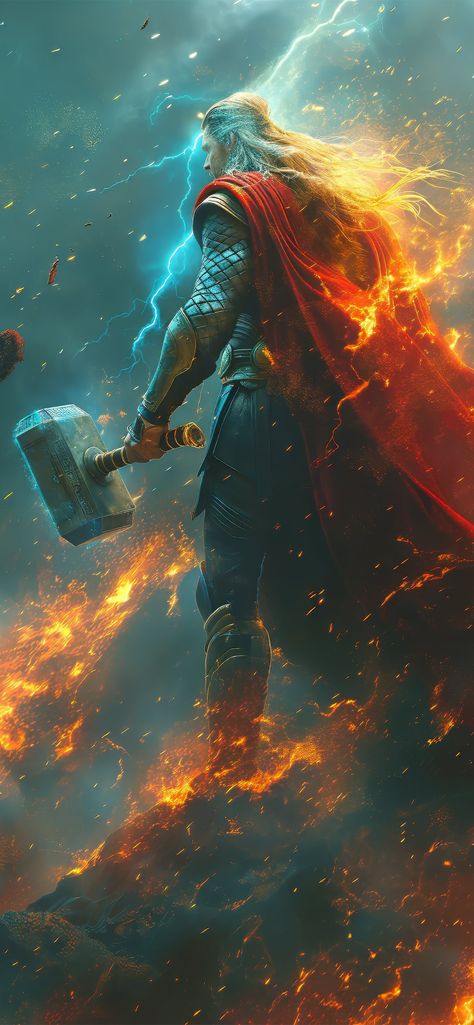 Anime Marvel Characters, Avengers Thor Wallpaper, Marvel Thor Wallpaper, Thor Wallpaper Iphone, Thor Background, Marvel Superheroes Wallpaper, Marvel Heroes Wallpaper, Avengers Wallpaper Iphone, Thor Images