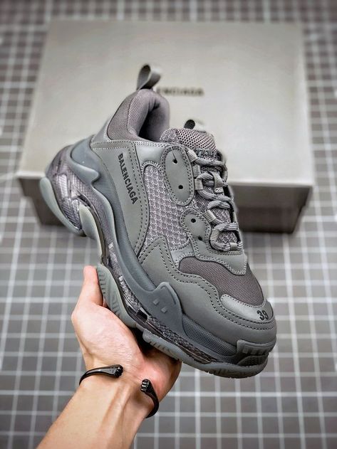 BALENCIAGA TRIPLE S SNEAKERS Balenciaga Triple S Sneakers, Balenciaga Sneakers, Mystery Bag, Balenciaga Shoes, Balenciaga Triple S, Jordans For Men, Formal Shoes, Shoe Game, Air Max Sneakers