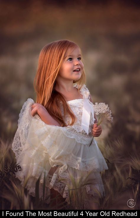 I moved to Indiana (from Chicago) a little over a year ago with my husband and two sons. The minute I saw Paisleigh running around in the neighborhood playground, I knew I was going to be taking pictures of her, but didn't have the courage to go and knock on her mother's door. Every time I saw this tiny 3 foot tall child with gorgeous face and long red hair, I felt like a stalker looking at her and thinking what an amazing model she would be. #re Redhead Baby Girl, Red Hair Baby, Neighborhood Playground, Redhead Baby, Ginger Kids, Ginger Babies, Cute Ginger, Two Sons, Ginger Girls