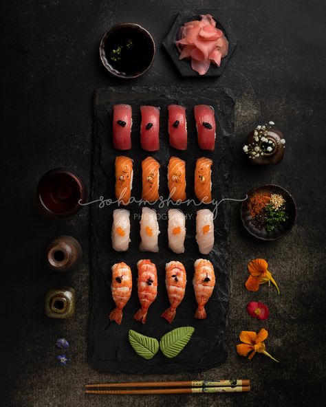 Shiro - New Menu - March 2020 on Behance Foto Sushi, Sushi King, Sushi Photography, Ramen House, Sashimi Sushi, Sushi Art, Sushi Set, Menu Cover, Food Advertising