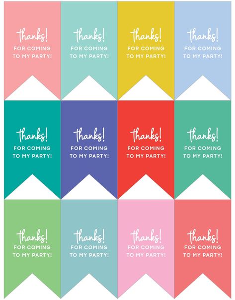 Party Favor Tags | Skip To My Lou Party Favor Tags Printable Free Birthday, Tags Printable Free, Free Printable Favor Tags, Giveaway Tags, Birthday Treat Bags, Bridal Shower Tags, Skip To My Lou, Cupcakes Ideas, Party Giveaways