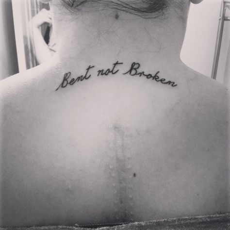 My tattoo after back surgery Spinal Fusion Tattoo, Surgery Tattoo Ideas, Surgery Tattoo, Cervical Disc, Cervical Spondylosis, Spinal Fusion, Spinal Surgery, My Tattoo, Back Pain Relief