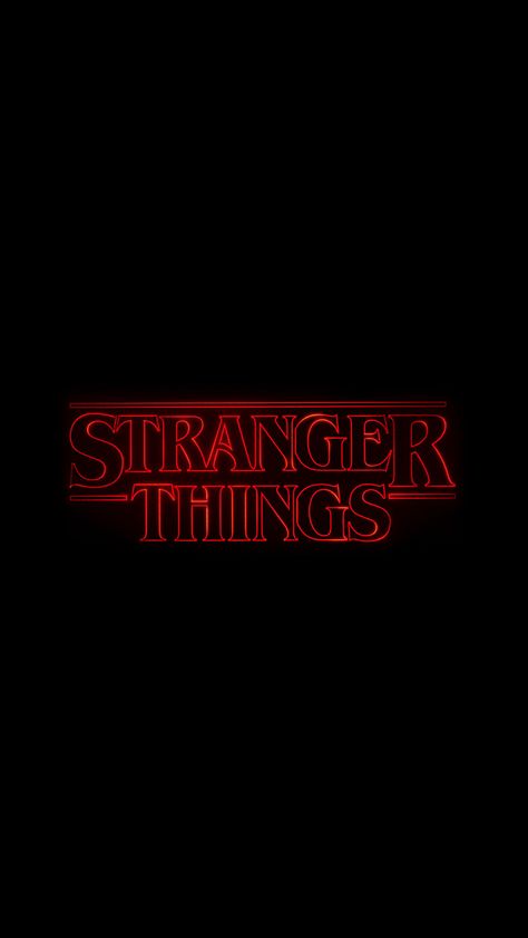 #strangerthings3 #strangerthings #wallpaper #background Iphone Wallpaper Stranger Things, Stranger Things Intro, Pure Black Wallpaper, Stranger Things Theme, Stranger Things Logo, Things Wallpaper, Stranger Things Outfit, Dont Break My Heart, Stranger Things Dustin