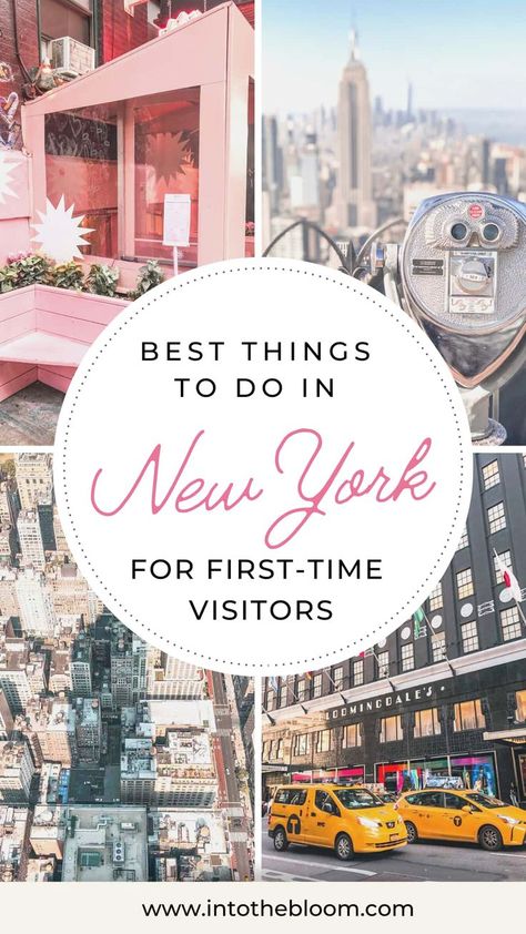 The Ultimate Guide to New York City for First-Time Visitors 1 Day In New York City, New York In May, New York In October, Things To Do In Manhattan New York, Two Days In New York City, New York Itinerary, First Time Trip To Nyc, New York City Weekend Itinerary, New York Tips