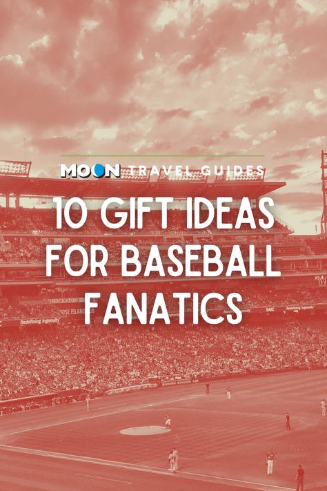 Do you have a friend who subscribes to MLB.tv? Who’s visited all 30 MLB baseball stadiums? Brings a scorecard to games? Moon Travel Guides, the publisher leading travelers since 1973, can help you make their day with these gifts for the die-hard baseball fanatic. Diy Baseball Gifts For Players, Gifts For Baseball Boyfriend, Diy Baseball Gifts, Baseball Christmas Gifts, Baseball Boyfriend, Baseball Christmas, Gifts For Baseball Players, Baseball Stadium, Baseball Gifts