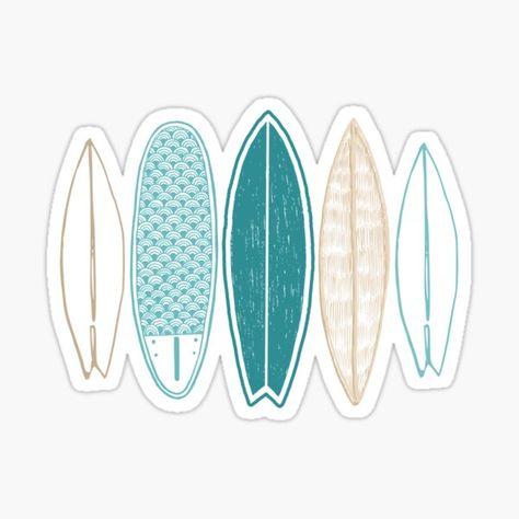 Surfing Stickers for Sale | Redbubble Surfboard Stickers, Surf Stickers, Stickers Cool, Preppy Stickers, Tumblr Stickers, Wallpaper Stickers, Memory Scrapbook, Decorate Notebook, Stickers For Sale