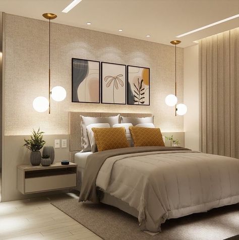 Simple Bedroom Design, Classy Bedroom, Modern Luxury Bedroom, Bedroom Wall Designs, Small Bedroom Decor, Bedroom Decor Design, Modern Bedroom Design, Bedroom Layouts, Simple Bedroom