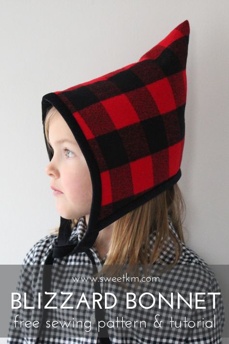 Diy Hat Sewing Patterns, Pixie Hat Sewing Pattern, Sewing Bonnet, Winter Hat Sewing Pattern, Winter Bonnet, Baby Bonnet Pattern, Hat Sewing Pattern, Hat Sewing, Winter Sewing