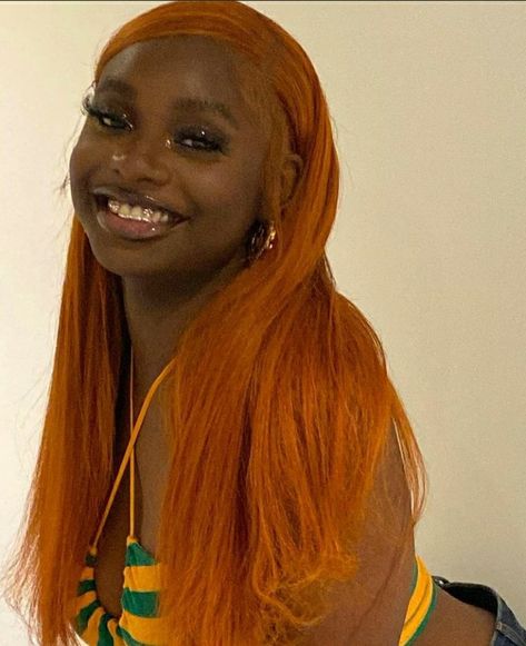 Ginger Ginger hair Grill y2k Ginger hair black women Ginger hair black women Ginger Hair Color, Dyed Natural Hair, Baddie Hairstyles, Orange Hair, Hair Inspo Color, Ginger Hair, Black Girls Hairstyles, Aesthetic Hair, Pretty Hairstyles