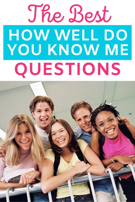 Have you ever been with a group of friends and think, “ How well do you know me?” With these fun questions you will get to know your friends better. Here is a list of the best How well do you know me questions. Which Parent Is More Likely To Game, How Well Do You Know Me, How Well Do You Know Me Questions, Who Knows Me Best Questions, Get To Know Me Uncomfortably Well, Who's Most Likely To Questions, Have You Ever Questions, Family Quiz, Who Knows Me Best