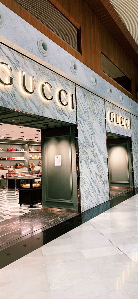 Luxury goods designer fancy babies Luxury Brands Aesthetic Wallpaper, Chanel Background, Gucci Wallpaper Iphone, Fancy Store, Aesthetic Stores, Building Aesthetic, Gucci Store, Luxury Background, Water House