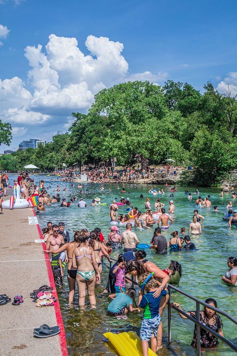 Barton Spring Pool | Austin's Urban Springs Swimming Hole Barton Springs Austin, Glass Igloo Hotel, Zilker Park Austin, Weekend In Austin, The Crown Jewels, Zilker Park, Lady Bird Lake, Barton Springs, Los Angeles Hollywood