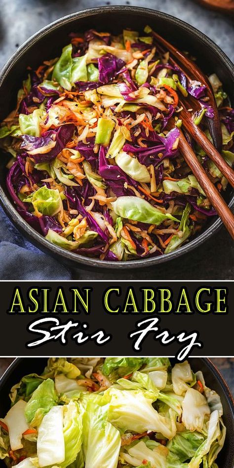 A healthy dinner idea? This Asian Cabbage Stir Fry is your answer! 🥬 Loaded with nutrients, full of flavor, and easy to prepare. Try it tonight! 🥢✨ #CabbageLovers #AsianCuisine #HealthyEatingMadeEasy #QuickRecipes #FlavorfulMeals 🌟 Asian Cabbage Stir Fry, Cabbage Stir Fry Recipes, Keto Cabbage Recipes, Keto Cabbage Recipe, Asian Cabbage, Keto Cabbage, Fluffy Scrambled Eggs, Asian Dinner Recipes, Cabbage Stir Fry