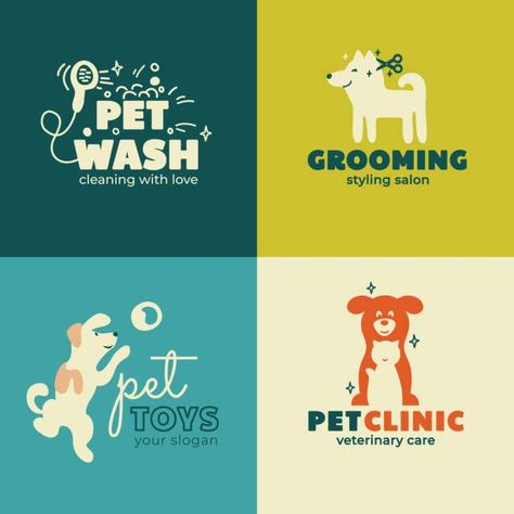 Grooming Salons, Dog Marketing, Pet Shop Logo, Pet Branding, Dog Spa, Logo Animal, Logo Desing, Pet Spa, Pet Hotel