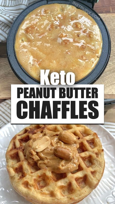 Keto Peanut Butter Chaffles, Peanut Butter Waffles Keto, Keto Peanut Butter Pancakes, Low Carb Peanut Butter Recipes, Sweet Chaffle Recipes Easy, Peanut Butter Chaffle Recipe Keto, Sweet Chaffle Recipe Keto Easy, Waffle Variations, Breakfast Chaffle Recipe Keto