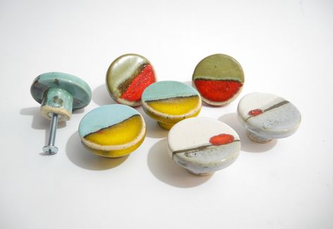 KNOBS AND HANDLES | Clay is my Art Ceramic Door Knob, Ceramic Door Knobs, Glass Door Knobs, Glass Beach, Roman Glass, Ceramic Knobs, Glass Knobs, Knobs And Handles, Door Knob