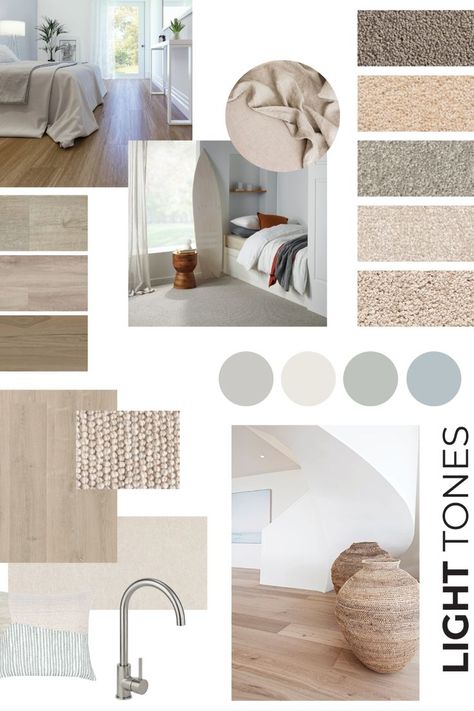 Looking for light toned flooring products? Here are some of our favourite looks including nylon carpet, wool carpet, hybrid flooring, vinyl planks and timber flooring. Scandinavian Flooring Ideas, Light Carpet Bedroom, Neutral Carpet Colors, Carpet Color Ideas, Beach House Carpet, Beach Flooring, Obx House, Scandinavian Flooring, Light Flooring