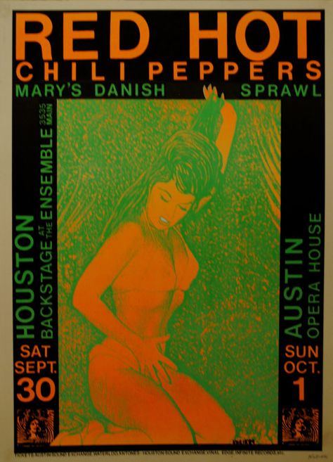 Athestic Pics, Red Hot Chili Peppers Poster, Stuckism, Muted Aesthetic, Frank Kozik, Music Poster Design, Poster Room, Music Artwork, Picture Collage Wall