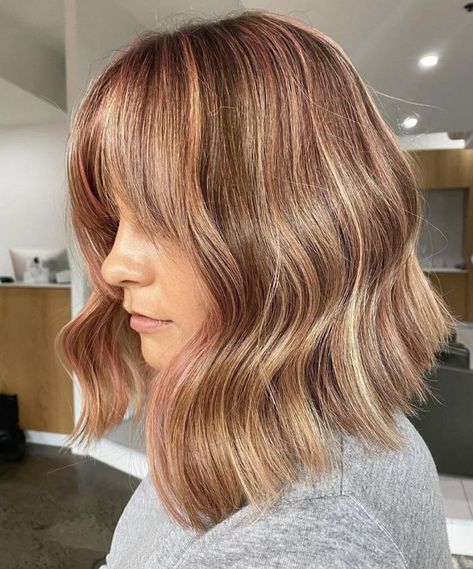 Blush Bronde Blonde Hair Colors, Strawberry Blonde Hair Color, Beautiful Blonde Hair, Fall Blonde, Warm Blonde, Fall Hair Trends, Dirty Blonde Hair, Honey Blonde Hair, Strawberry Blonde Hair