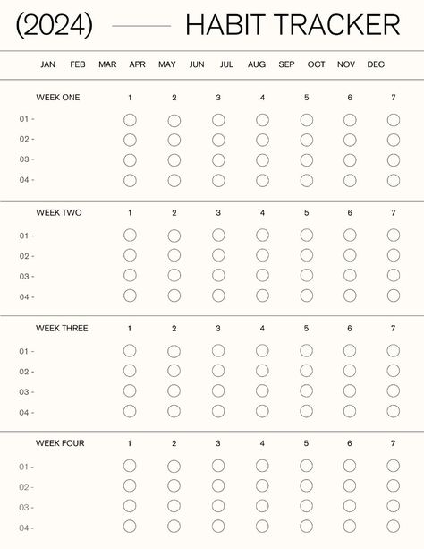 Free Minimalist Habit Tracker – Download Now on Canva! nanaplanner #hyperlinkplanner #dailyplannertemplate🍰 Habit Stacking Template, Elegant Vision Board, Habit Tracker Template, Visual Planner, Printable Habit Tracker, Grey Minimalist, Vision Board Planner, Mini Workouts, Better Habits