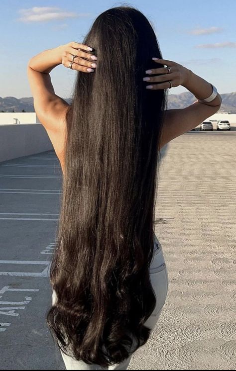 Long Indian Hair, Long Hair Models, Extremely Long Hair, Silky Smooth Hair, Hair Inspiration Long, Long Silky Hair, Really Long Hair, Lustrous Hair, Long Dark Hair