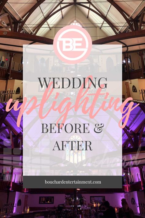 Romantic, warm, & before and after wedding uplighting ideas. Dj Uplighting Wedding, Wedding Reception Uplighting, Wedding Uplighting Colors, Uplights Wedding Reception, Wedding Uplighting Ideas, Uplighting Wedding Reception, Event Uplighting, Wedding Lighting Decor, Wedding Uplighting