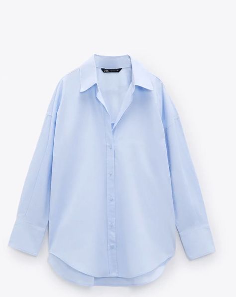 Light Blue Dress Shirt, Light Blue Shirt, Oversized Shirts, Blue Shirt Dress, Casual Style Outfits, Cool Fabric, Blue Shirt, Oversized Shirt, Capsule Wardrobe